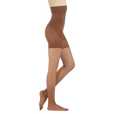 Debenhams Nude firm control high waist shaping 10 Denier tights